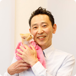 たちかわ動物病院 院長 太刀川史郎 獣医師